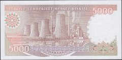 7.Emisyon 4.Tertip 5000 Lira G44 717047 Çil