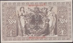 Almanya 1000 Mark 1910 Çok Çok Temiz +