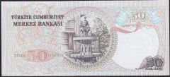 6.Emisyon 1.Tertip 50 Lira I28 667145 Çil