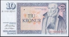 İzlanda 10 Kronur 1961 Çil Pick 48a ( 11613211 )