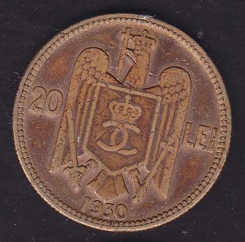 Romanya 20 Lei 1930