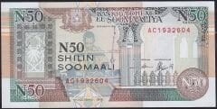 Somali 50 Şilin 1991 Çil Pick 2
