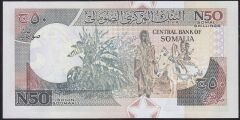 Somali 50 Şilin 1991 Çil Pick 2