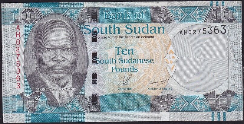 Güney Sudan 10 Pound
