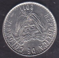 KOLOMBİYA 50 PESOS 2011