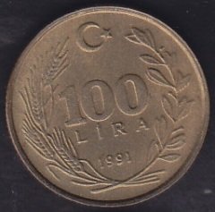 1991 Yılı 100 Lira