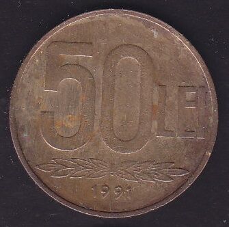 Romanya 50 Lei 1991