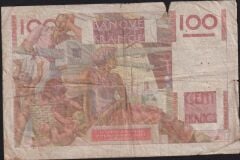 Fransa 100 Frank 17 Temmuz 1947 Haliyle