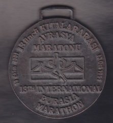 İSTANBUL 13.AVRASYA MARATONU 1991 eski para fiyatları
