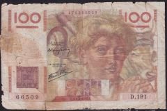 Fransa 100 Frank 1947 Haliyle