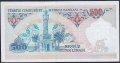 7.Emisyon 2.Tertip 500 Lira C01 639520 Çilaltı