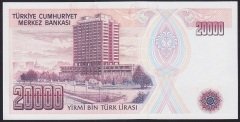 7.EMİSYON 1.TERTİP 20000 LİRA E28 118854 ÇİL