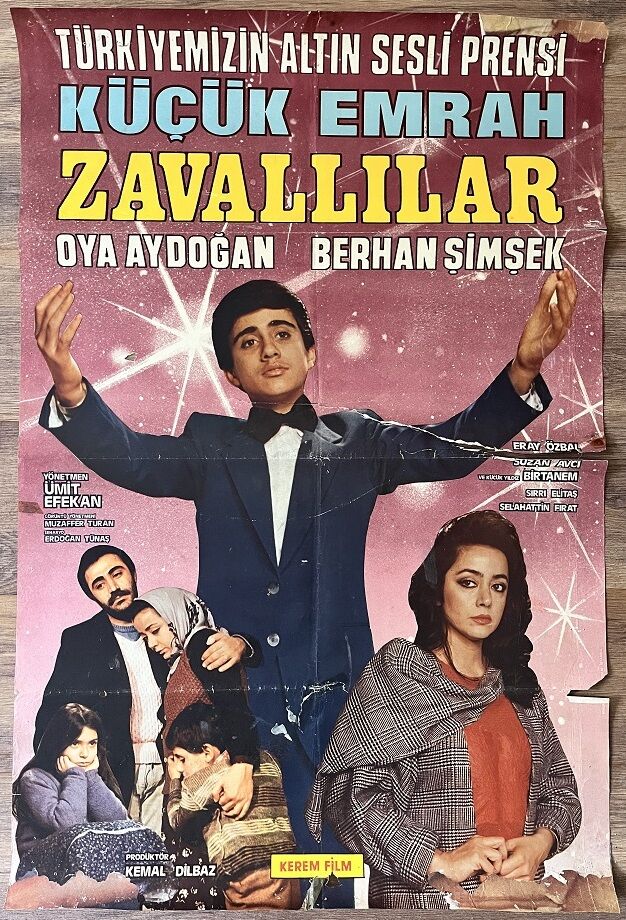 Küçük Emrah - Oya Aydoğan - Zavallılar - Film Afişi Haliyle