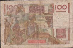 Fransa 100 Frank 2 Aralık 1948  Temiz