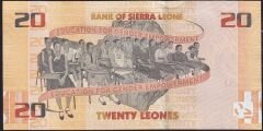 Sierra Leone 20 Leones 2022