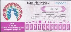 TESK EŞYA PİYANGOSU 1991