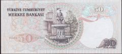6.Emisyon 1.Tertip 50 Lira I33 495219 Çilaltı