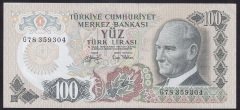 6.EMİSYON 2.TERTİP 100 LİRA G78 359304 ÇÇT +