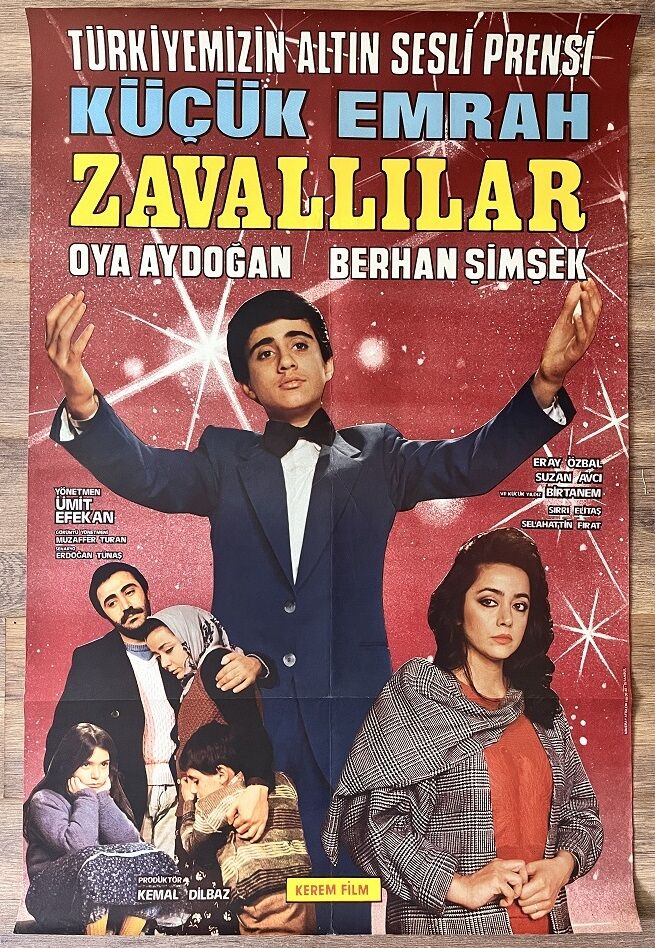Küçük Emrah - Oya Aydoğan - Zavallılar - Film Afişi