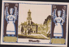 Almanya 50 Pfennig Notgeld 1921 Çil