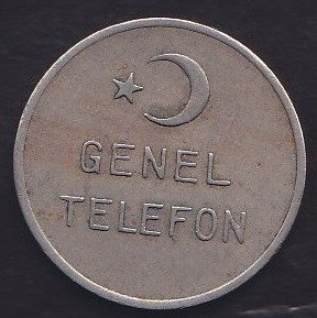 GENEL TELEFON JETONU 1953 - POSTA TELGRAF TELEFON