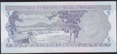 6.Emisyon 2.Tertip 5 Lira K21 301544 Çilaltı