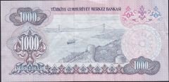 6.Emisyon 1.Tertip 1000 Lira C28 429945 Çok Temiz