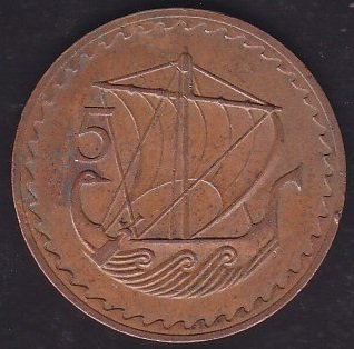 Kıbrıs Cumhuriyeti 5 Mils 1963