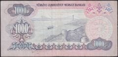 6.Emisyon 1.Tertip 1000 Lira C24 382238 Çok Temiz