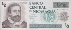 NİKARAGUA 1 / 2 CORDABAS 1992 ÇİLALTI ÇİL