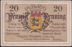 ALMANYA 20 PFENNİNG NOTGELD 1920 ÇİLALTI ÇİL