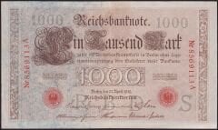 Almanya 1000 Mark 1910 Çok Temiz