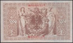 Almanya 1000 Mark 1910 Çok Temiz