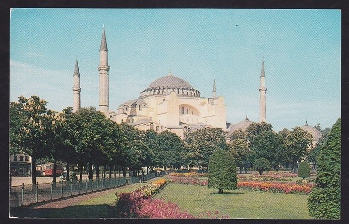 İSTANBUL AYASOFYA KARTPOSTAL