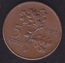 1971 Yılı 5 Kuruş