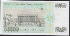 7.EMİSYON 2.TERTİP 50000 LİRA L88 613033 ÇİLALTI ÇİL