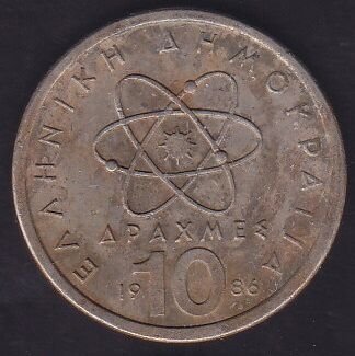 Yunanistan 10 Drahmi 1986