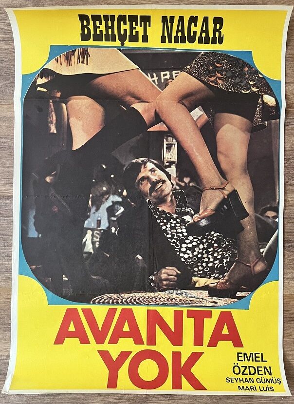 Behçet Nacar - Emel Özden - Avanta Yok - Film Afişi ( 80 x 56 ) Küçük Boy