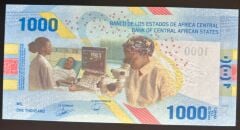 Central African States 1000 Frank 2020 Çil Pick 701
