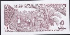 Somali 5 Şilin 1987 Çilaltı Çil Pick 31c
