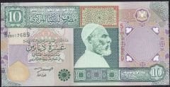 Libya 10 Dinar