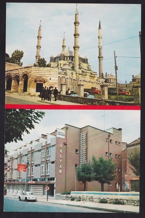 İSTANBUL SELİMİYE CAMİ - PULLU KARTPOSTAL 1975