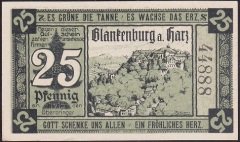 ALMANYA 25 PFENNİNG NOTGELD 1920 ÇİL