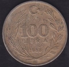 1988 Yılı 100 Lira