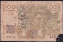 Fransa 100 Frank 1954 Haliyle