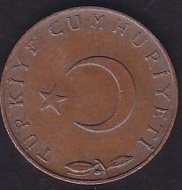 1970 Yılı 5 Kuruş