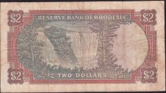 Rhodesia 2 Dolar 1975 Çok Temiz Pick 31j