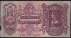 Macaristan 100 Pengo 1930 Temiz