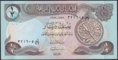IRAK 1/2 DİNAR 1985 ÇİL