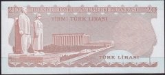 6.Emisyon 3.Tertip 20 Lira G49 027003 Çilaltı Çil